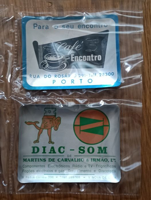 Quatro cinzeiros vintage, colecionaveis