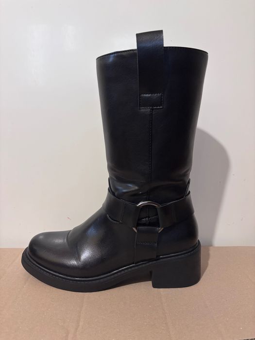 Botki kozaki damskie czarne Jenny Fairy r. 38