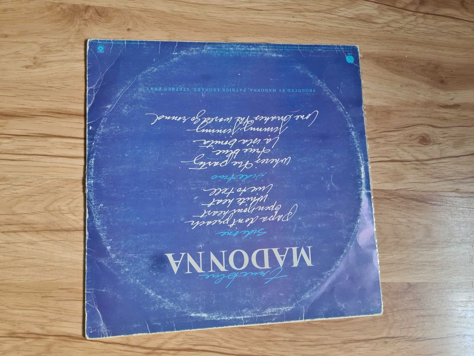 Madonna True Blue LP