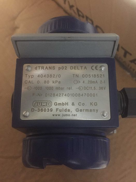 JUMO dTRANS p02 DELTA Датчик тиску