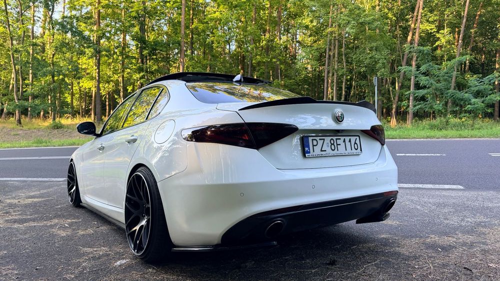 Alfa Romeo Giulia Alfa Romeo Giulia 2.0 TURBO Q4 niski przebieg, felgi 20 cali
