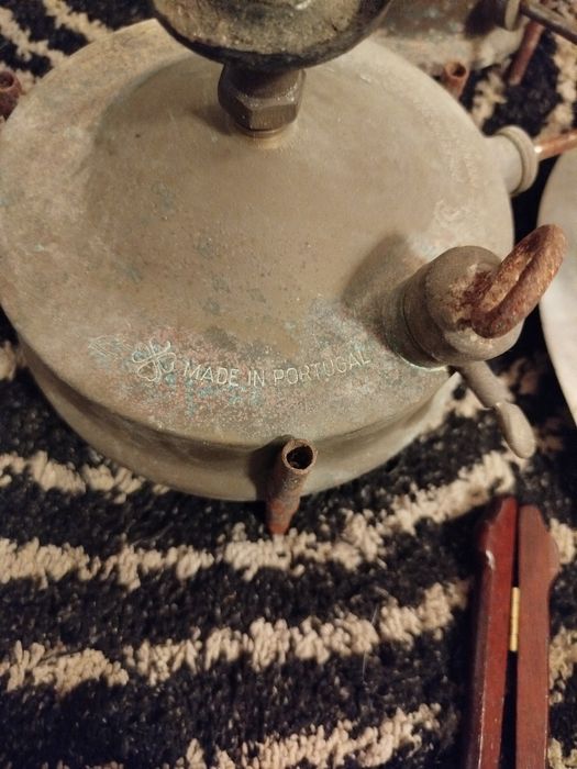 Peças de antiguidade em estanho