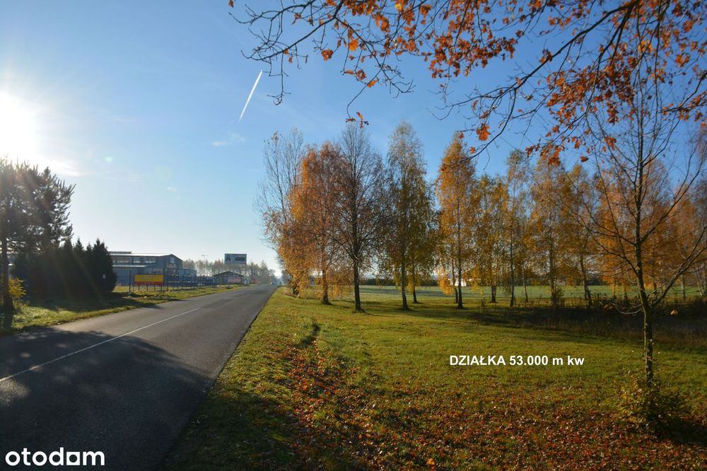 Działka 53 000m kw przeznaczona pod zabudowę mieszkaniową - mieszaną - Widok 3