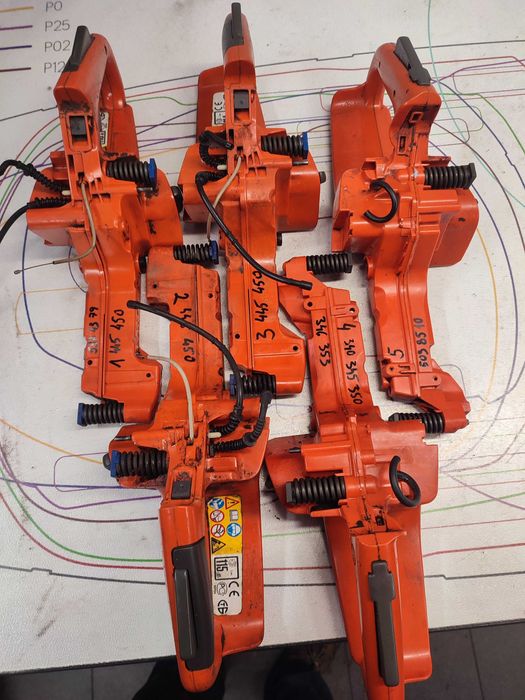 Pilarka piła spalinowa Husqvarna 450  350 zbiornik paliwa bak