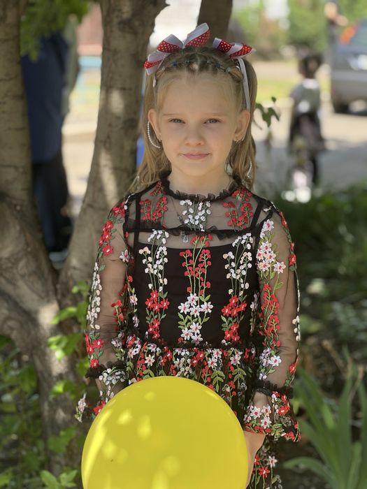 Сукня вишиванка на дівчинку 5-7 років.Платье вышиванка