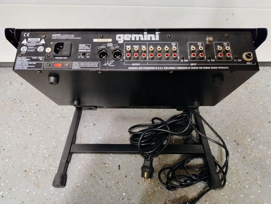 Mikser DJ Gemini PDM 12 rack 19"