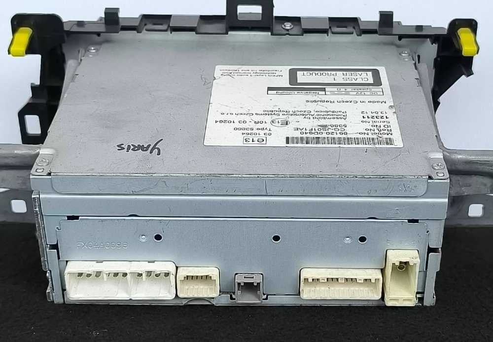Rádio / Auto Rádio 86120-0D640 - TOYOTA YARIS