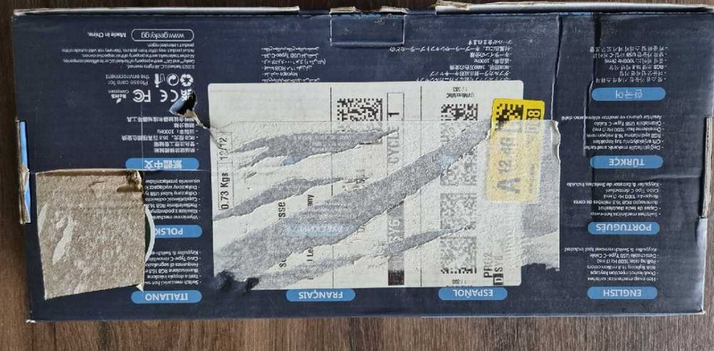 NOWA Klawiatura mechaniczna GK61SE niemiecka uszkodzone pudełko