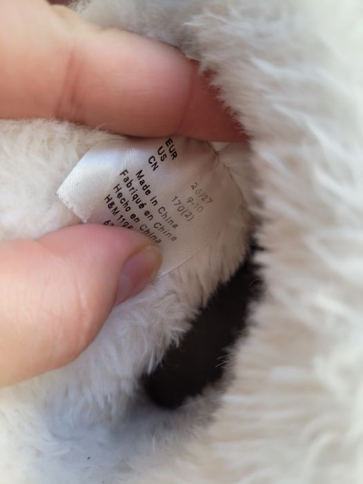 Зимові сноубутси черевики чоботи H&M, 26-27, устілка 17 см Ельза