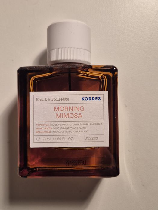 Perfumy morning mimosa firmy korres