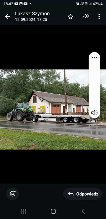 niskopodwozie 30ton transport  wynajem