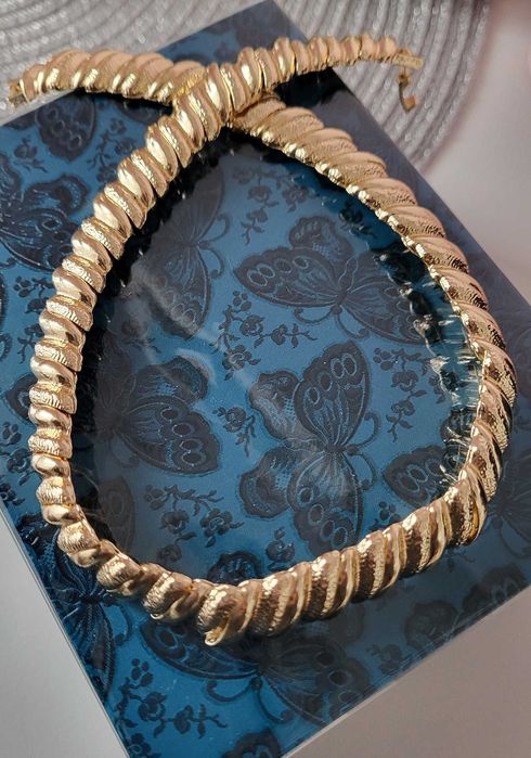 Naszyjnik kolia złota