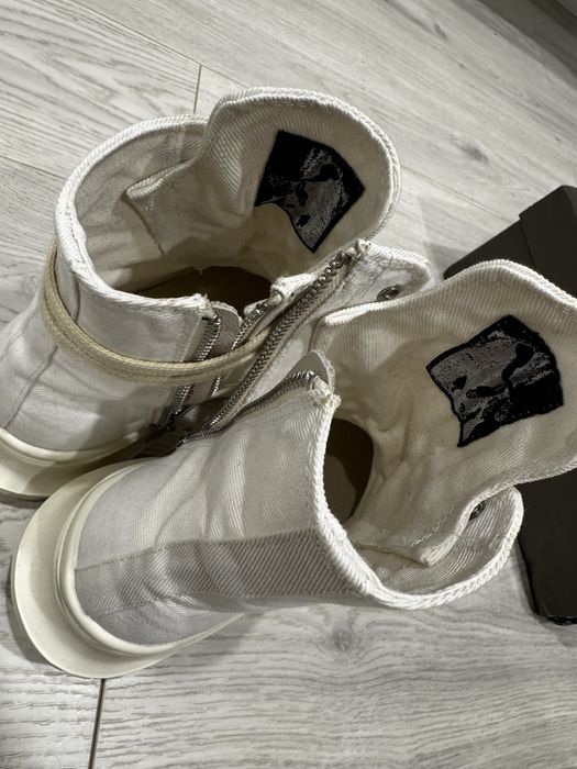 rick owens abstract high white