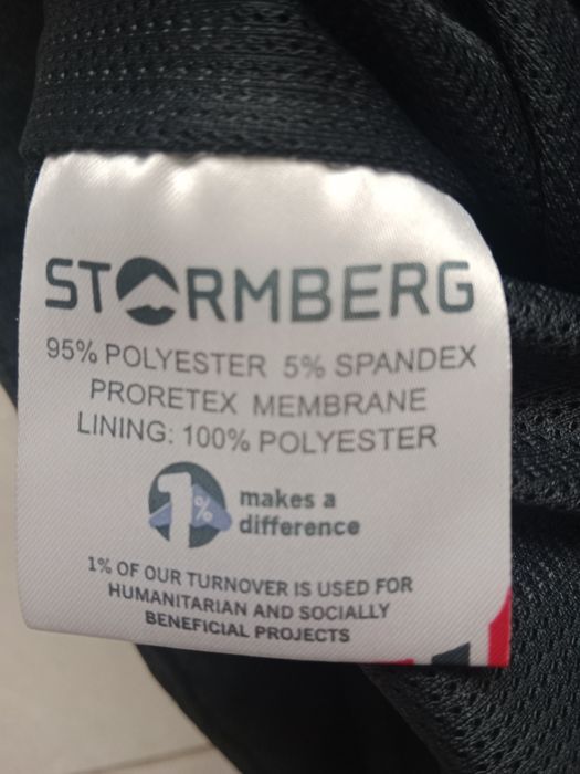 Stromberg Proretex membrana spodnie trekkingowe wodoodporne roz L