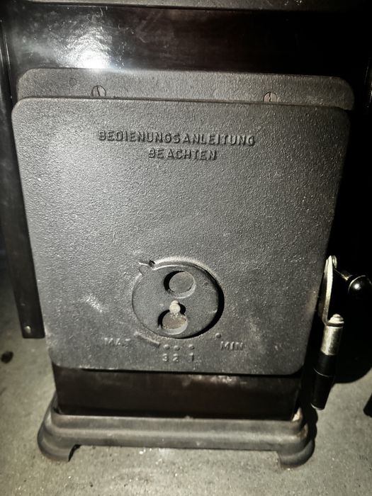 Kominek piecyk żeliwny 90wys/38/35głeb
