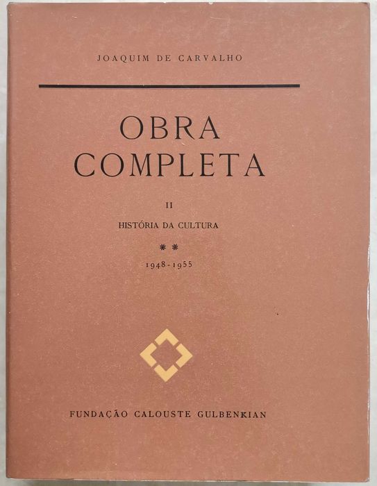 Pt Grátis - Obra completa II : História da cultura: 1948/1955