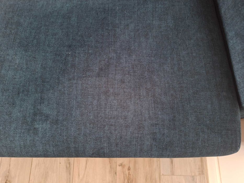 Sofa granatowa rozkładana