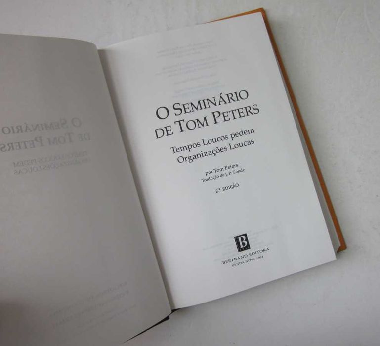 GESTÃO - Livros de TOM PETERS