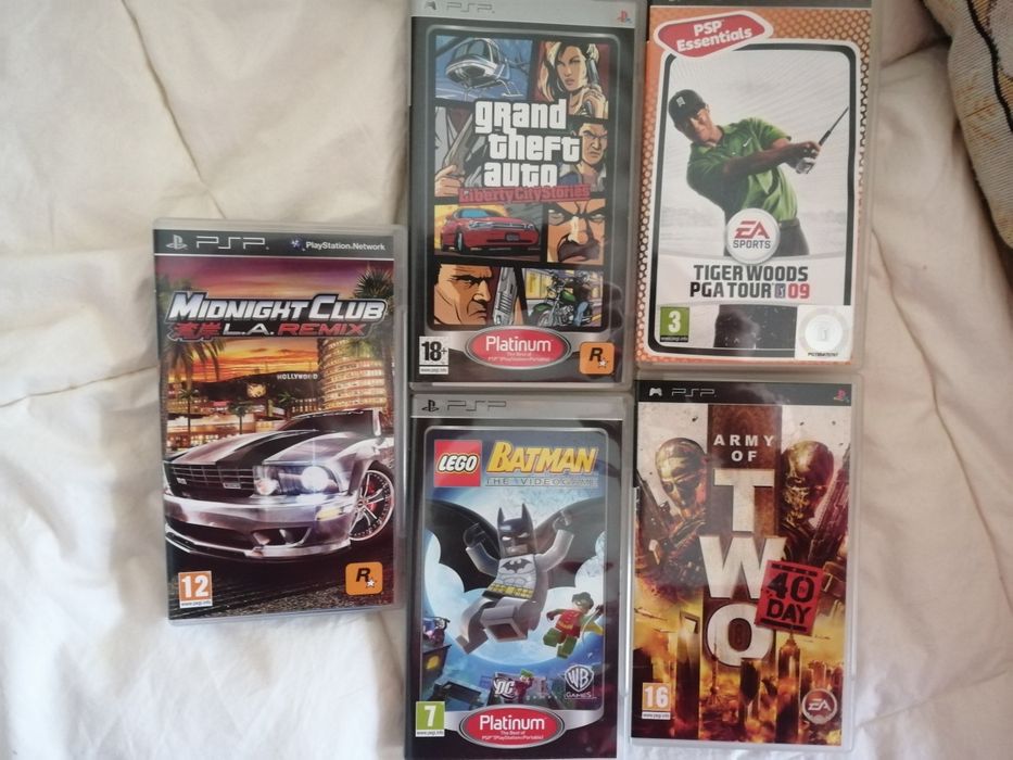 Jogos PSP originais