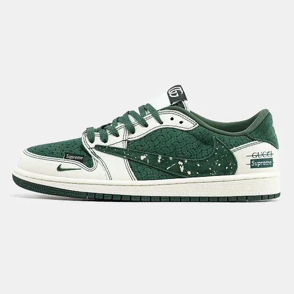 Кросівки Nike Air Jorgan 1 Low x Travis Scott x Gucci x Supreme | 43