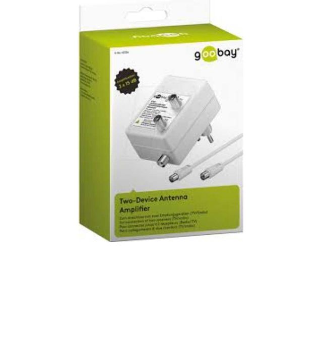 Wzmaczniacz antenowy z dwoma urządzeniami Goobay 67226