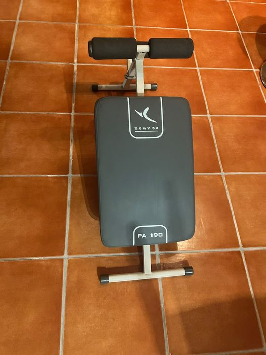 Banco de treino de abdominais
