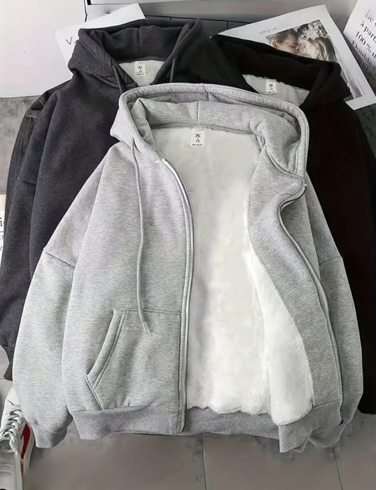 Зіп худі тепла на замку