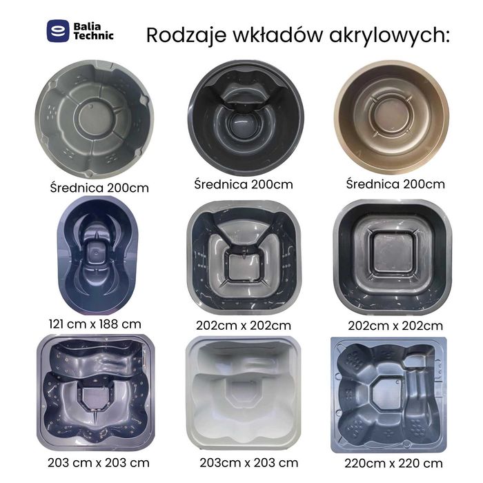 Aeromasaż, hydromasaż HURT, hurtownia części do balii ogrodowej aeromasaz do jacuzzi hydromasaz airmasaz dysza pompa