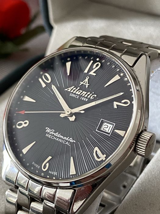 Zegarek Atlantic Worldmaster Mechanical nie Tissot Certina