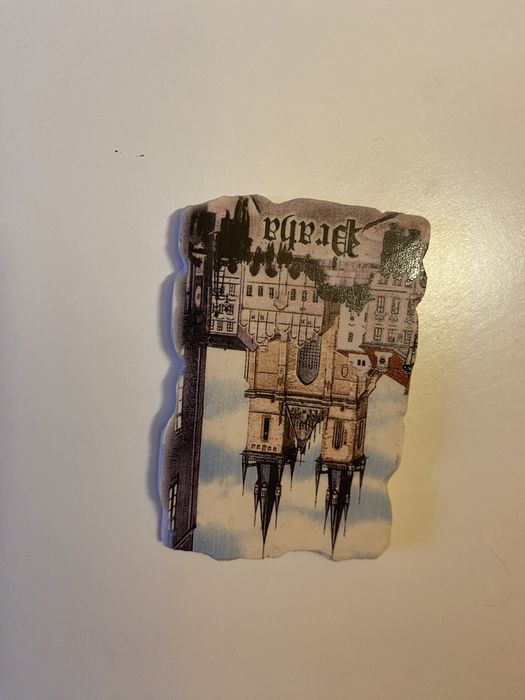 Magnes na lodowke Praga Czechy z Pragi