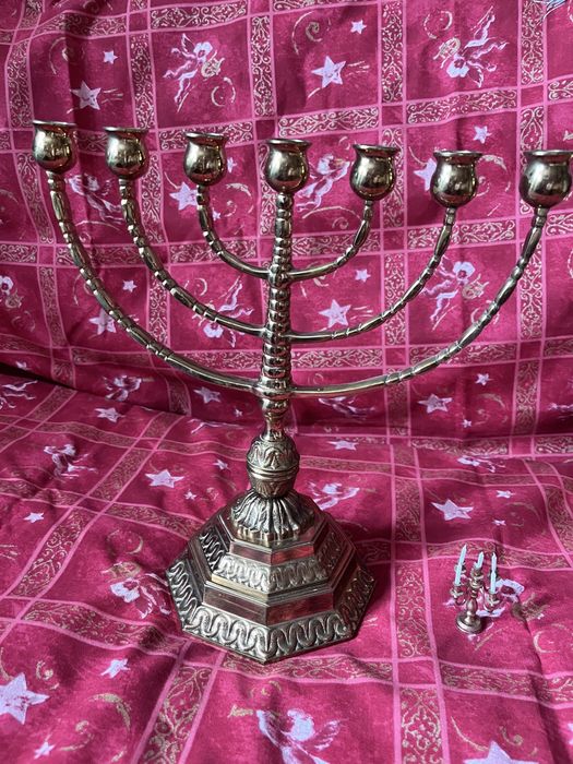 Підсвічник з оніксом Бронза..Франція