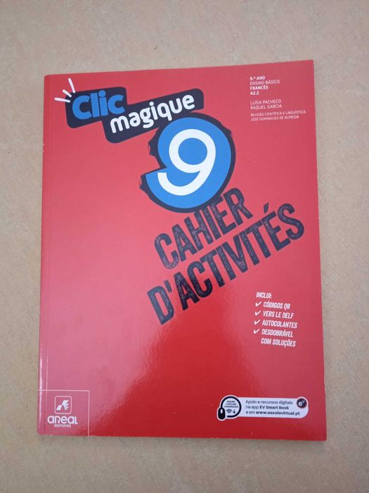 Activity Book - Clic Magique 9 - French - 9th Grade (NEW)