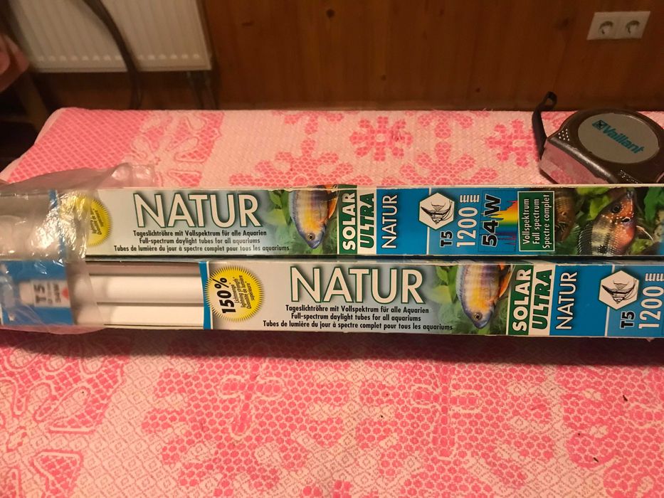 Освещение и  лампы для аквариумов