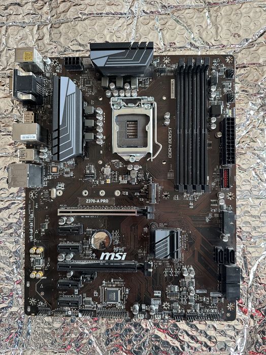 MSI Z370-A PRO intel i7 8700 メモリ16x2 訳あり MSI Z370-A PRO
