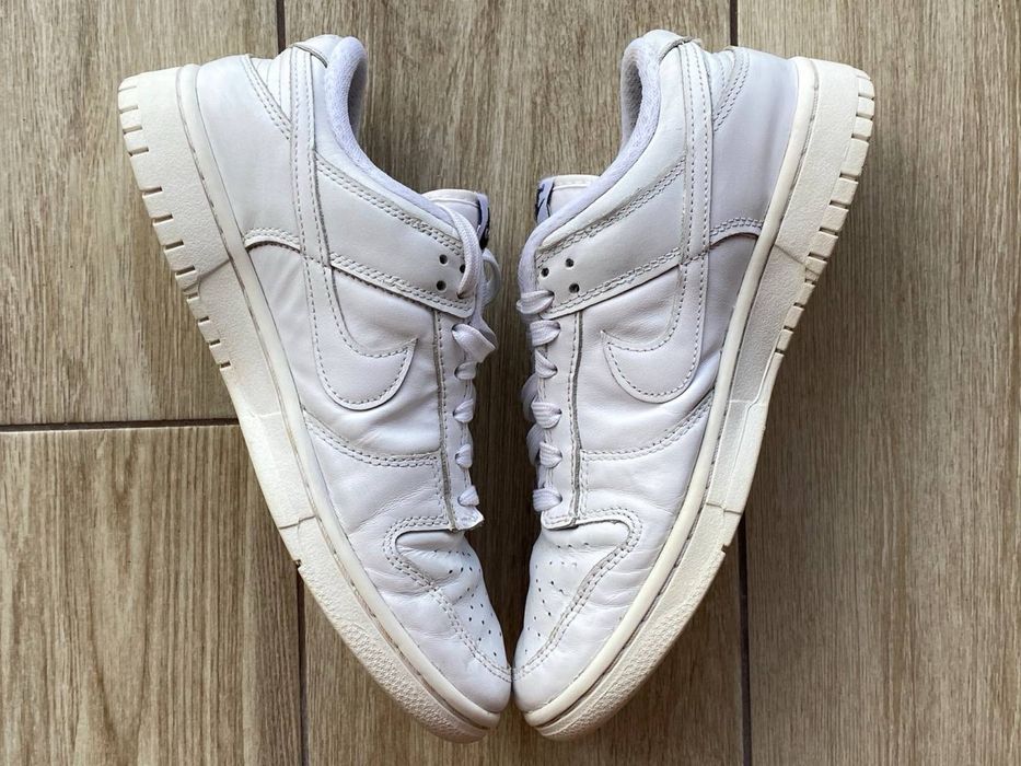 Nike Dunk Low Triple White, EUR: 38 / 24.5 см