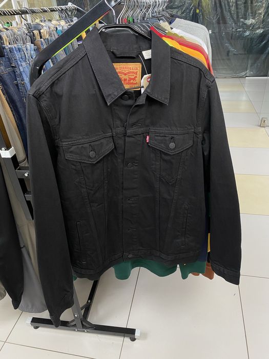 Джинсовка Levi's Denim Trucker Jacket Black оригінал