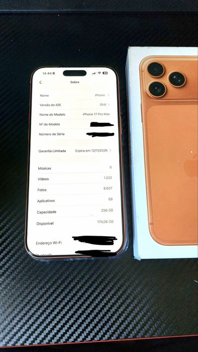 Iphone 17 pro max 256GB