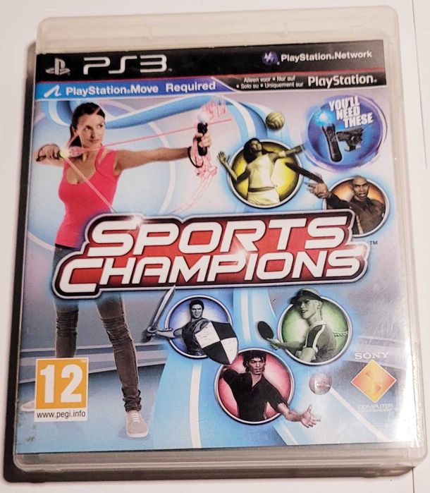 Sports Champions PS3 – pudełko + płyta + manual