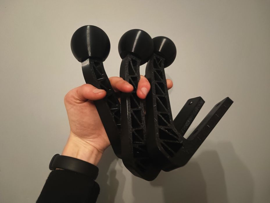 Wieszak na Kask Motocyklowy Druk 3D