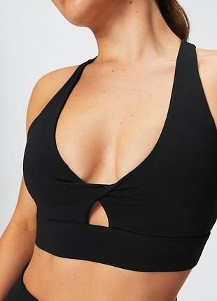 Fabletics oasis twist спортивный топ, бра, xxs