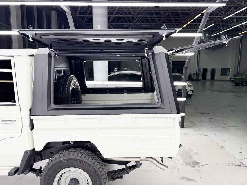 Кунг на Toyota Land Cruiser 79 металевий алюміній