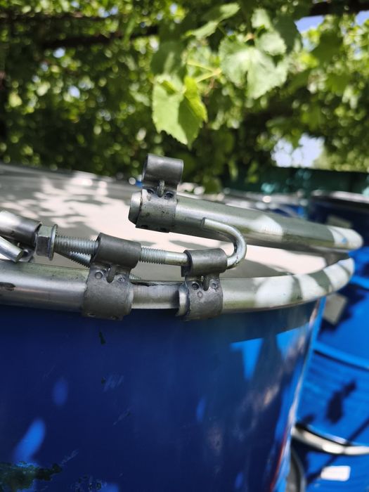 Бочки для меду, циліндричні під хомут