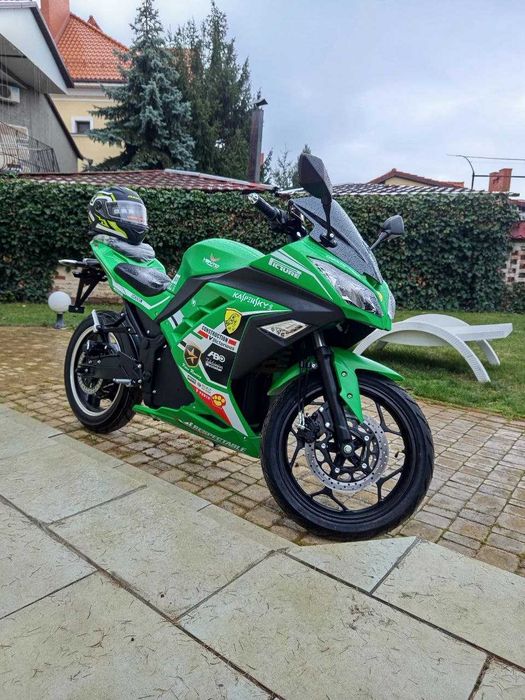 140км/ч Электромотоцикл Ninja 2950 WLi-on Електробайк Гарантія Green
