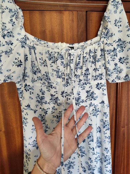 Vestido florido Shein M