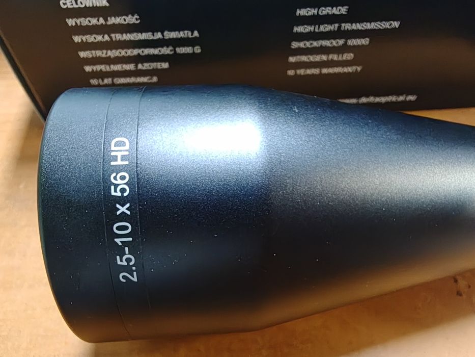 Luneta Delta Optical Titanium 2,5-10x56 hd 4A S