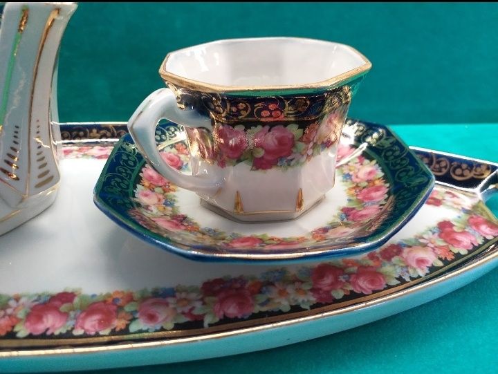 Tete a tete em porcelana alemã