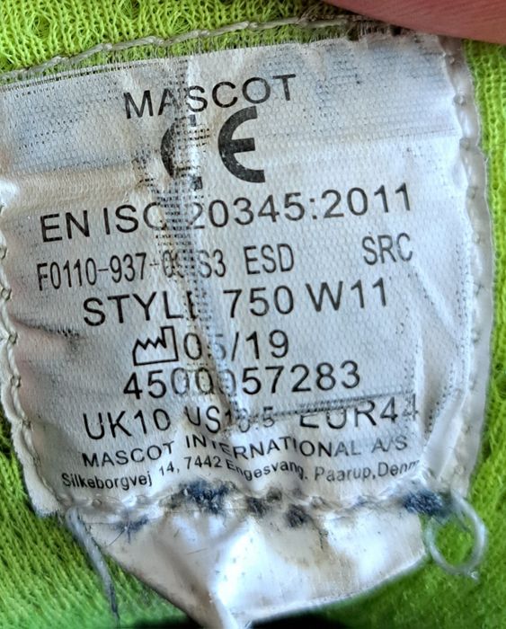 Спецвзуття Mascot,  розмір 44