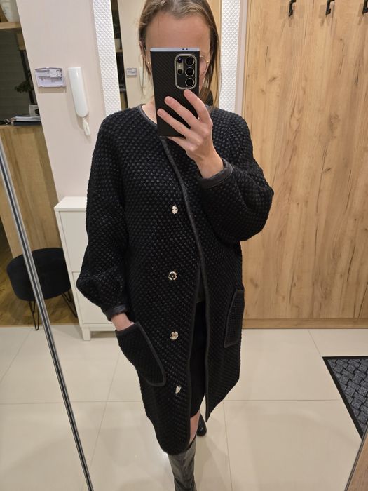 Wełniany płaszcz oversize Ancora S