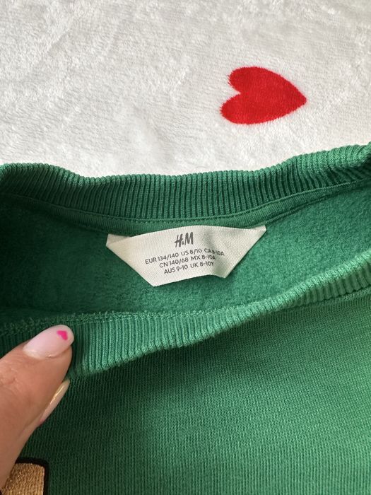 Świąteczna bluza dla chłopca r. 134/140 H&M, Mikołajki, Boże Narodzeni
