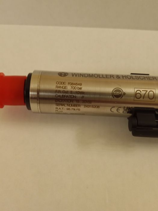 Czujnik ciśnienia stopu 700 bar